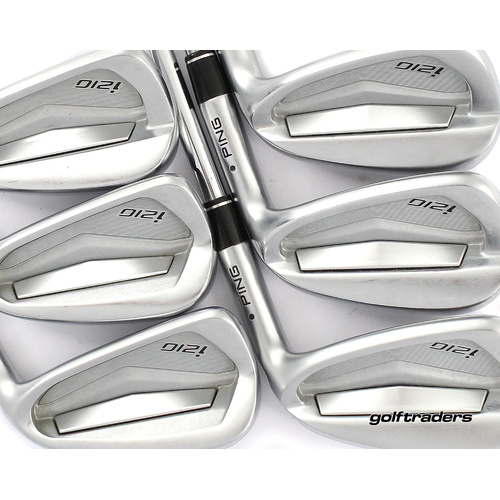 Ping i210 Black Dot Irons 5-PW Steel Stiff Flex M2022