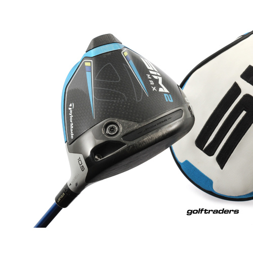 Taylormade Sim 2 Max Driver 10.5º Graphite Stiff Flex Cover M2041