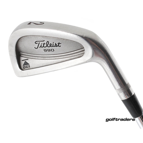 Titleist DCI Black 990 2 Iron Steel Stiff Flex New Grip M2052
