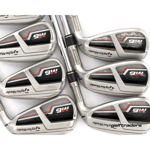 Taylormade M6 Irons 4-PW Steel Regular Flex New Grips +0.5" Longer M2058