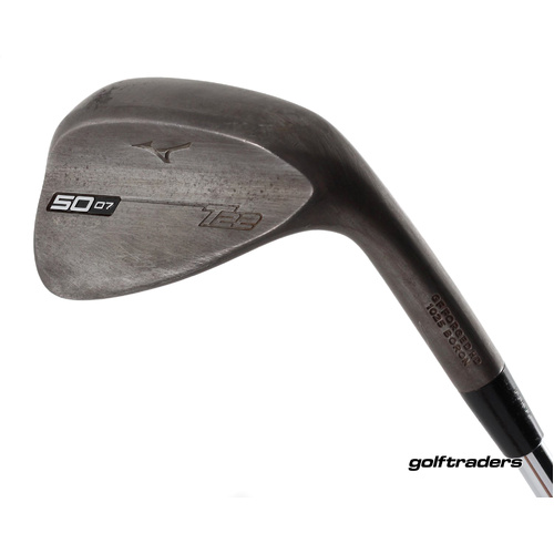 Mizuno T22 Raw GF Forged Gap Wedge 50.07 Steel Stiff Flex New Grip M2068
