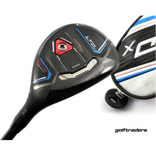 Cobra King LTDx One Length 5 Hybrid 24º Graphite Regular Flex Cover M2080