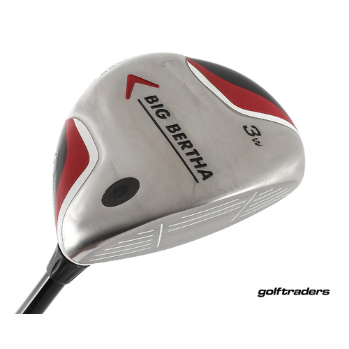 Callaway Big Bertha 3 Fairway Wood Graphite Stiff Flex New Grip M2082