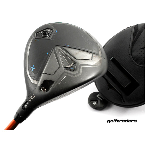Cobra Darkspeed X 3 Fairway Wood 15º Graphite Stiff Flex Cover New Grip M2084