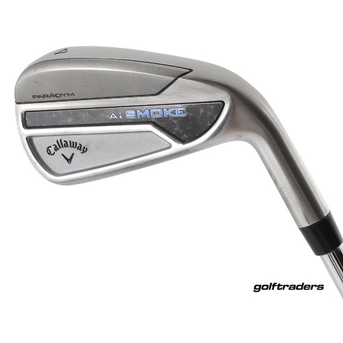 Callaway Paradym Ai Smoke 4 Iron Steel Stiff Flex M2085