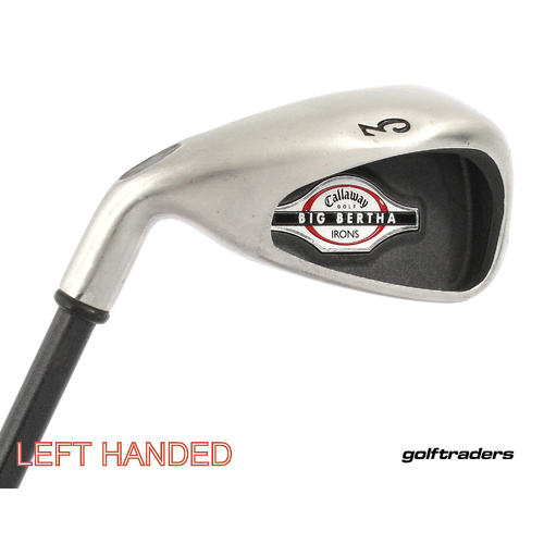 Callaway Big Bertha 3 Iron Graphite Regular Flex Left Handed New Grip M2091