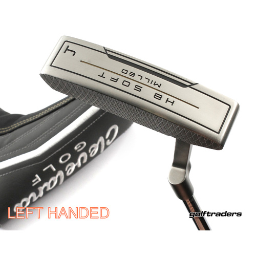 Cleveland HB Soft #4 Milled Blade Putter 34.5" Steel Cover Left Handed M2902