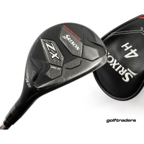 Srixon ZX MKII 4 Hybrid 22º Graphite Regular Flex Cover New Grip M2093