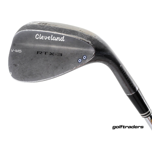 Cleveland RTX 3 V-MG Black Satin Gap Wedge 52.10 Steel Wedge New Grip M2096