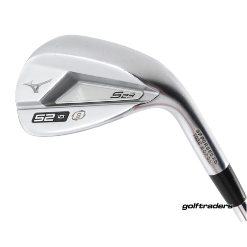 Mizuno S23 Chrome Forged Gap Wedge 52.10 Steel Wedge Flex New Grip M2097