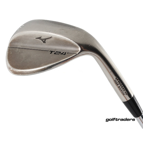 Mizuno T24 Copper Forged Lob Wedge 60.10C Steel Stiff Flex New Grip M2098