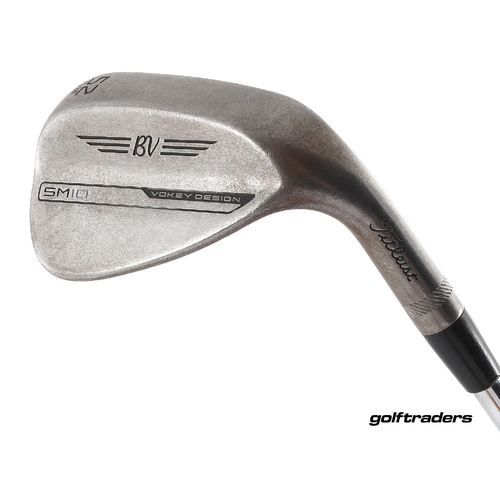 Titleist Vokey Design SM10 Raw Gap Wedge 52.08F Steel Stiff New Grip M2099
