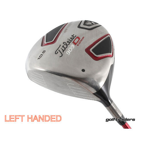 Titleist 909 D Comp Driver 10.5º Graphite Regular Left Handed New Grip M2107