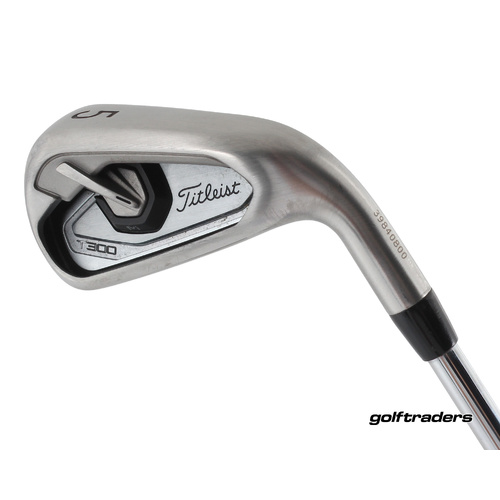 Titleist 2019 T300 5 Iron Steel Stiff Flex New Grip M2108