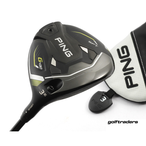 Ping G430 SFT 3 Fairway Wood 16º Graphite Stiff Flex Cover M2114