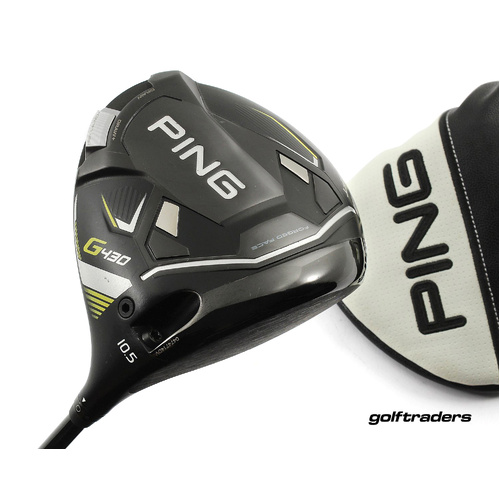 Ping G430 SFT Driver 10.5º Graphite Stiff Regular Flex Cover New Grip M2150