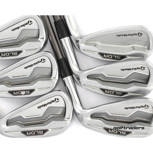 Taylormade SLDR Irons 5-PW Graphite Regular Flex New Grips M2179