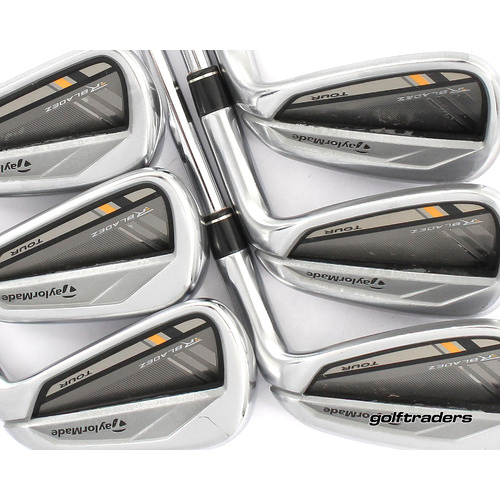 Taylormade RBladez Tour Irons 5-PW Steel Stiff Flex New Grips M2188