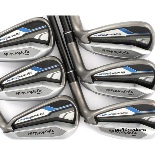 Taylormade SpeedBlade Irons 5-PW Graphite Regular Flex +0.5" Longer M2197