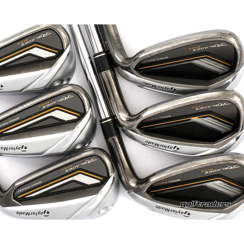 Taylormade RBladez Max Irons 5-PW Steel Regular New Grips +0.5" Longer M2202