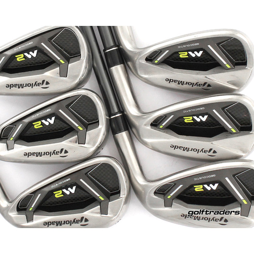 Taylormade M2 Irons 5-PW Graphite Regular Flex +0.5" Longer M2204