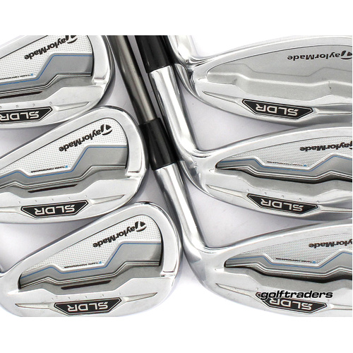 Taylormade SLDR Irons 5-PW Graphite Regular Flex New Grips M2205