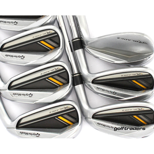 Taylormade RBladez Irons 5-PW, SW Steel Regular Flex New Grips M2207