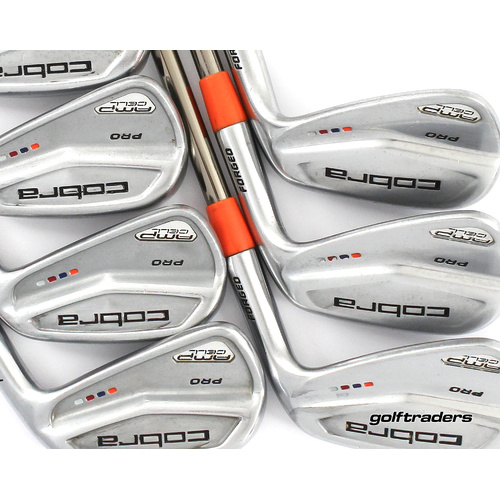 Cobra Amp Cell Pro Forged Irons 4-PW Graphite Regular Flex +1" Longer M2213