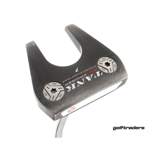 Odyssey Tank Cruiser #7 Mallet Putter 38" DB Steel + Weight Kit M2221