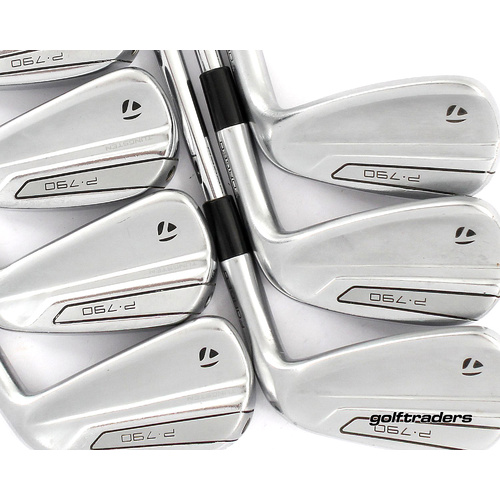 Taylormade 2019 P790 Irons 4-PW Steel Stiff Flex New Grips M2223