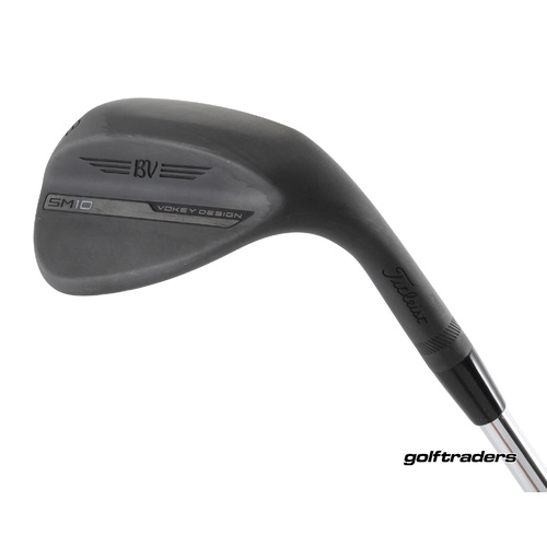 Titleist SM10 Jet Black Lob Wedge 58.12D Steel Stiff Flex M2251