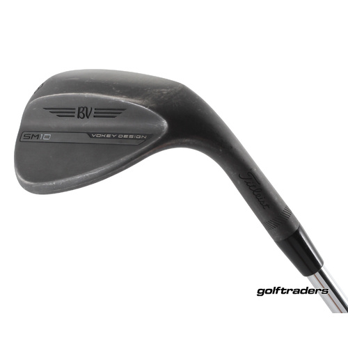 Titleist SM10 Jet Black Lob Wedge 58.18M Steel Stiff Flex M2252