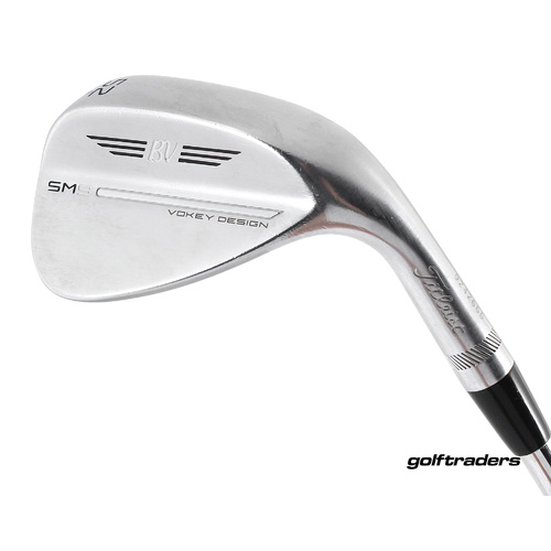 Titleist SM9 Tour Chrome Gap Wedge 52.12F Steel Stiff Flex New Grip M2269