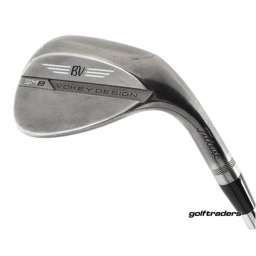 Titleist SM8 Brushed Steel Sand Wedge 56.12D Steel Regular New Grip M2276