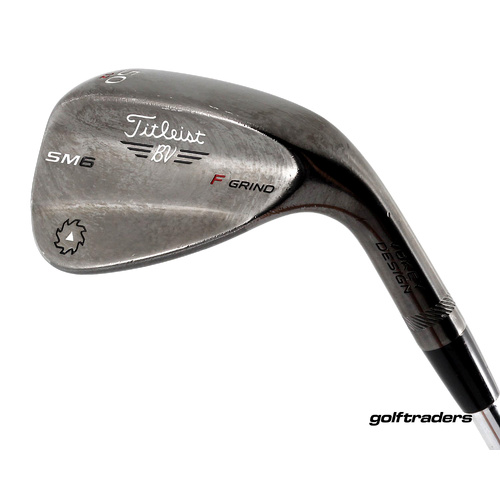 Titleist SM6 Steel Grey F-Grind Gap Wedge 50.12 Steel Stiff New Grip M2308