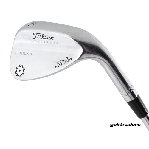 Titleist Cold Forged Chrome F-Grind Gap Wedge 50.08 Steel Stiff Flex M2312