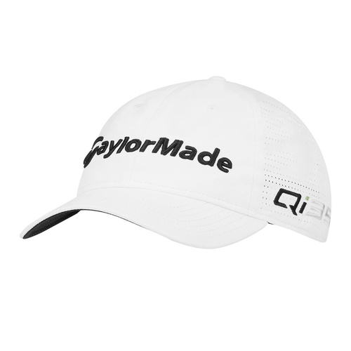 Taylormade 2025 Tour Litetech Golf Cap - White - Reg M2316