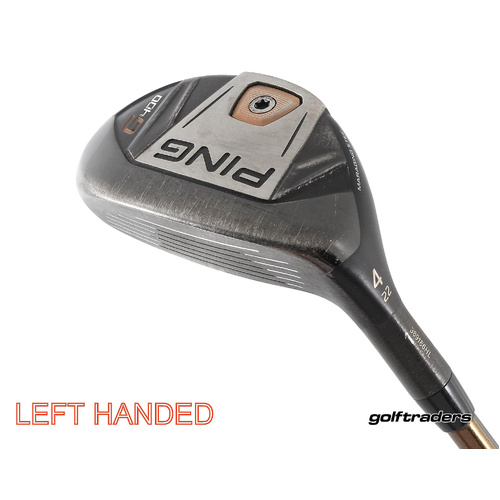 Ping G400 4 Hybrid 22º Graphite Stiff Flex Left Handed New Grip M2321