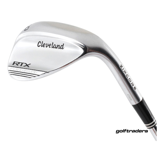 Cleveland RTX Zipcore Chrome Full Face Lob Wedge 60.09 Steel Wedge Flex M2327