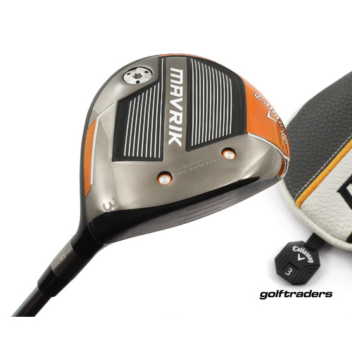 Callaway Mavrik 3 Fairway Wood 15º Graphite Stiff Flex Cover M2331