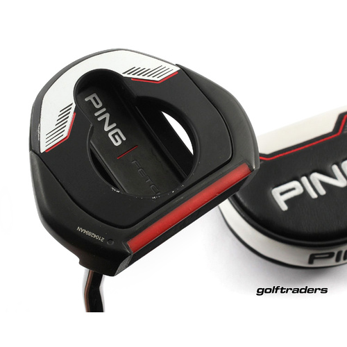 Ping 2021 Fetch Mallet Putter 35" Steel Cover M2457