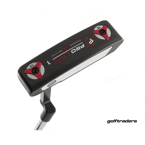 Odyssey Protype 1 Forged Milled Putter 34" Steel New Grip M2475