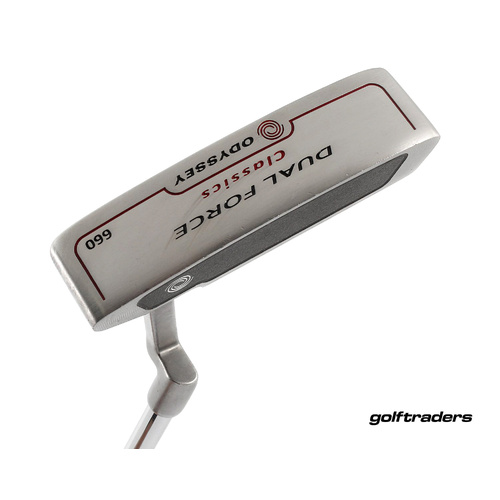 Odyssey Dual Force Classics 660 Putter 34" Steel New Grip M2478