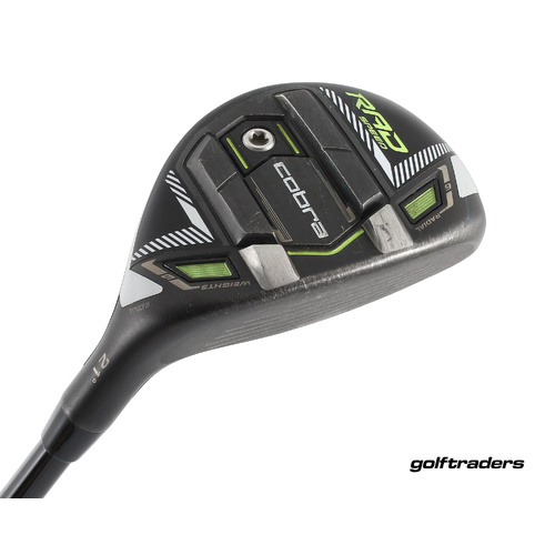 Cobra King Radspeed 4 Hybrid 21º Graphite Stiff Flex New Grip M2499