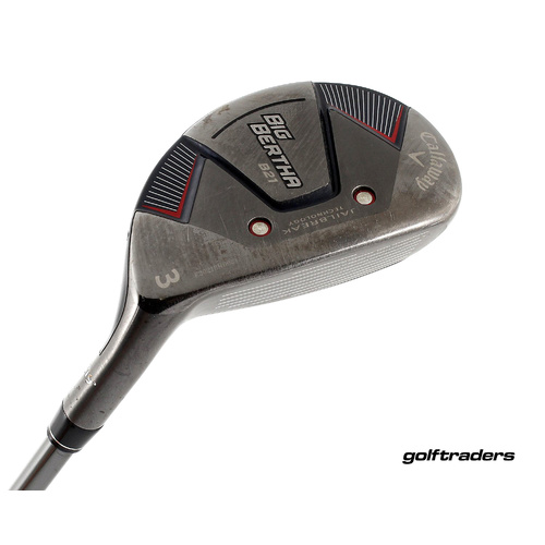 Callaway Big Bertha B21 3 Hybrid 19º Graphite Stiff Flex New Grip M2503