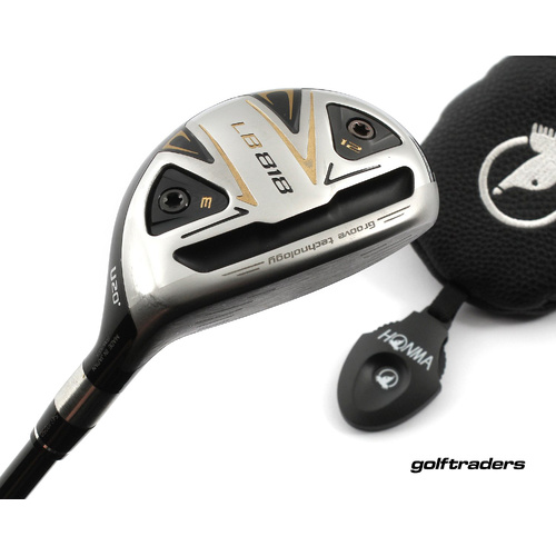 Honma LB-818 3 Hybrid 20º Graphite Stiff Flex Cover M2523