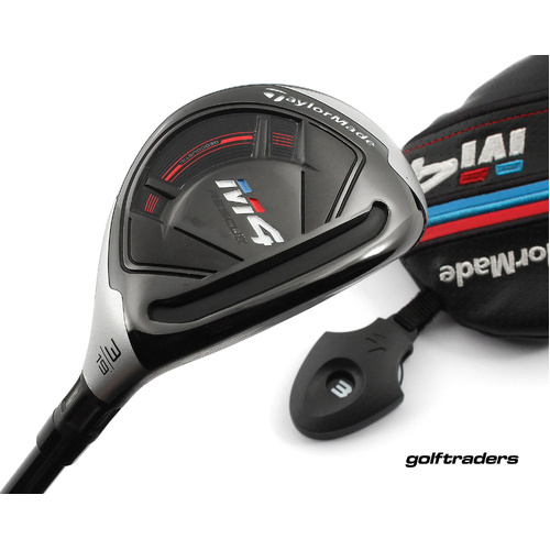 Taylormade M4 Rescue 3 Hybrid 19º Graphite Stiff Flex Cover M2531