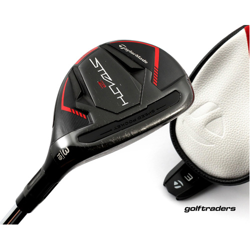 Taylormade Stealth 2 Rescue 3 Hybrid 19º Steel Stiff Flex Cover M2545