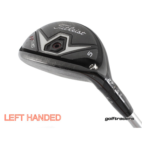 Titleist 915H 5 Hybird 27º Graphite Regular Flex Left Handed New Grip M2592