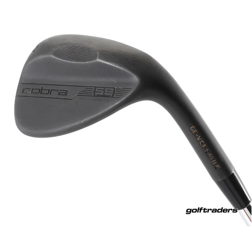 Cobra 2023 SB Black QPQ Gap Wedge 52.08V Steel Stiff Flex M2628